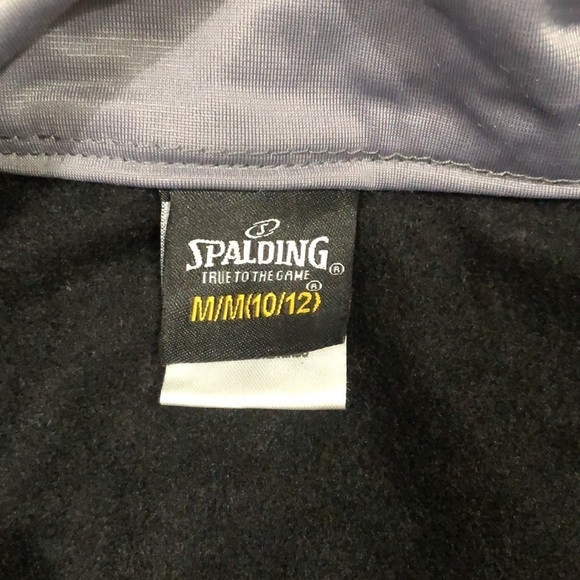 SPALDING, zip up, size 10–12 - Picture 3 of 5